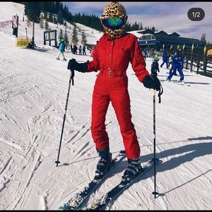 **Red Spyder One Piece Ski Suit ** Size 4